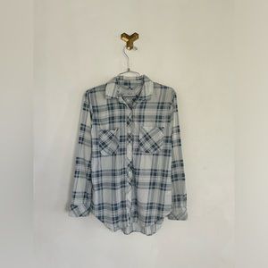 Rails brand Women’s button up collared shirt Size Small